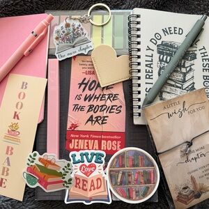 Book Bundle in Chic Pink and Gray.